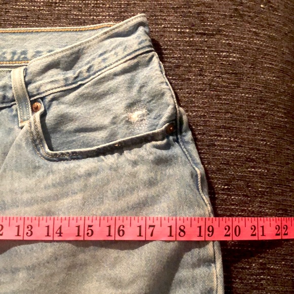 Levi’s 501 Distressed Straight Leg Rigid Jeans 31 - Picture 14 of 14